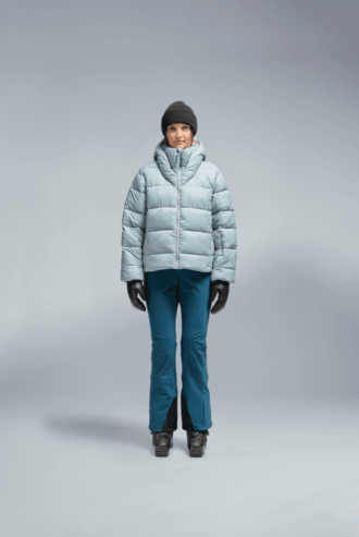 Schneewolken-Puffjacke