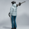 Schneewolken-Puffjacke