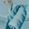 Schneewolken-Puffjacke